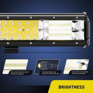 Универсален светодиоден лайтбар LED light bar 86см